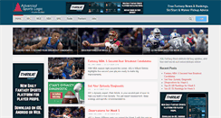 Desktop Screenshot of advancedsportslogic.com