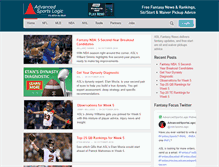 Tablet Screenshot of advancedsportslogic.com